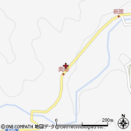 大分県中津市耶馬溪町大字大野2096周辺の地図