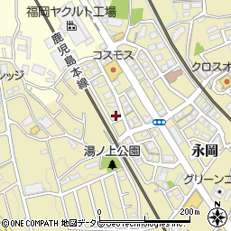 福岡県筑紫野市永岡1537周辺の地図