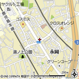 福岡県筑紫野市永岡1433周辺の地図
