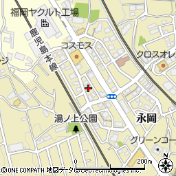 福岡県筑紫野市永岡1535周辺の地図