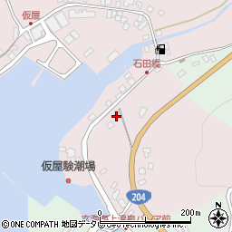 佐賀県東松浦郡玄海町仮屋79周辺の地図