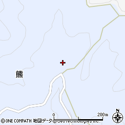 大分県宇佐市熊576周辺の地図