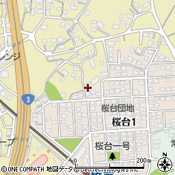 福岡県筑紫野市永岡432周辺の地図