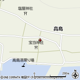 佐賀県唐津市高島510周辺の地図