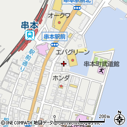 ポーラ化粧品串本営業所周辺の地図
