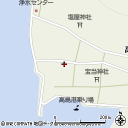 佐賀県唐津市高島715周辺の地図