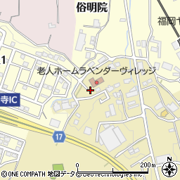 福岡県筑紫野市永岡1286周辺の地図