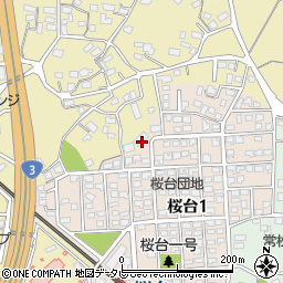 福岡県筑紫野市永岡462周辺の地図