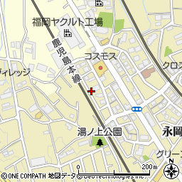 福岡県筑紫野市永岡1541周辺の地図
