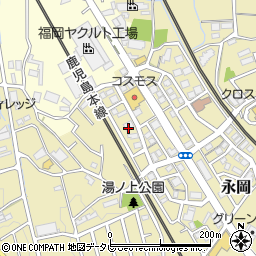 福岡県筑紫野市永岡1540周辺の地図