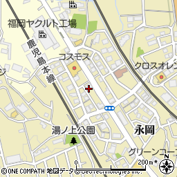 福岡県筑紫野市永岡1531周辺の地図