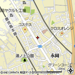 福岡県筑紫野市永岡1432周辺の地図