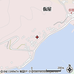 佐賀県東松浦郡玄海町仮屋629周辺の地図