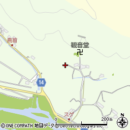 高知県高知市春野町西畑1597周辺の地図