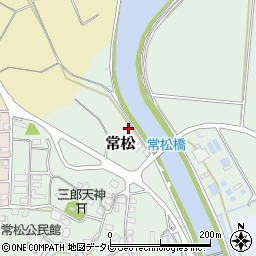 福岡県筑紫野市常松171周辺の地図