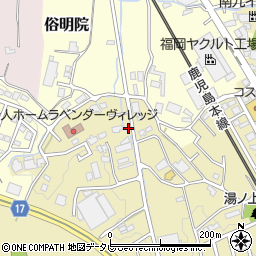 福岡県筑紫野市永岡1294周辺の地図