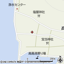 佐賀県唐津市高島765周辺の地図