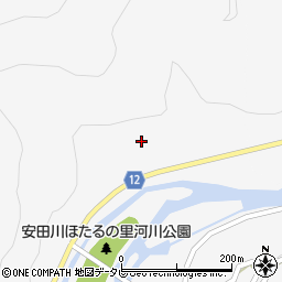 高知県安芸郡安田町内京坊181周辺の地図