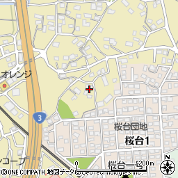 福岡県筑紫野市永岡490周辺の地図