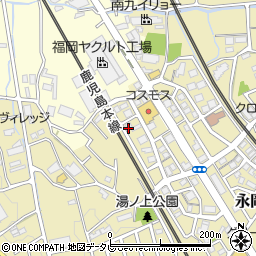 福岡県筑紫野市永岡1544周辺の地図