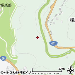 嵩富川周辺の地図