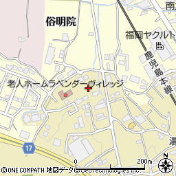 福岡県筑紫野市永岡1290周辺の地図