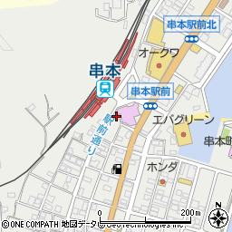 ビジネスホテル串本駅前店周辺の地図