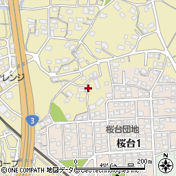 福岡県筑紫野市永岡488周辺の地図