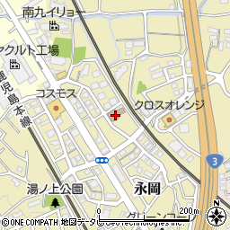 永岡隣保館周辺の地図