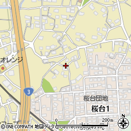 福岡県筑紫野市永岡489周辺の地図