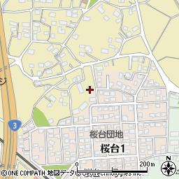 福岡県筑紫野市永岡481周辺の地図
