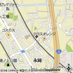 福岡県筑紫野市永岡935周辺の地図