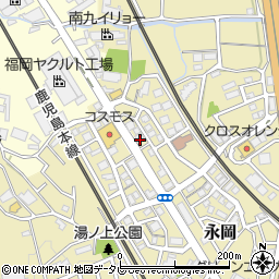 福岡県筑紫野市永岡1429周辺の地図