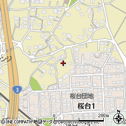 福岡県筑紫野市永岡483周辺の地図