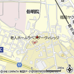福岡県筑紫野市永岡1287周辺の地図