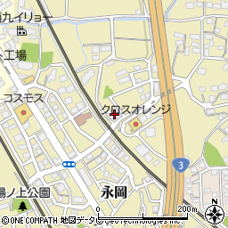 福岡県筑紫野市永岡668-33周辺の地図