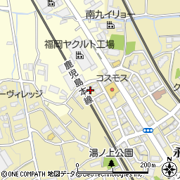福岡県筑紫野市永岡1554周辺の地図