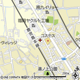 福岡県筑紫野市永岡1553周辺の地図