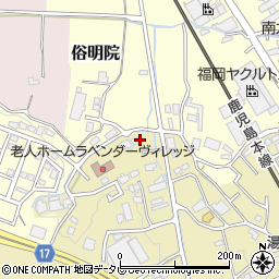 福岡県筑紫野市永岡1291周辺の地図