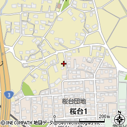 福岡県筑紫野市永岡480周辺の地図