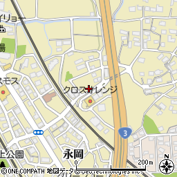 福岡県筑紫野市永岡668-46周辺の地図