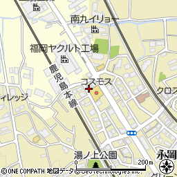 福岡県筑紫野市永岡1552周辺の地図