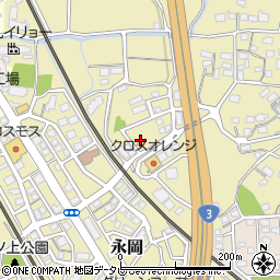 福岡県筑紫野市永岡668-39周辺の地図