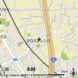 福岡県筑紫野市永岡668-47周辺の地図