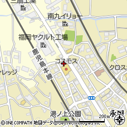 福岡県筑紫野市永岡1551周辺の地図