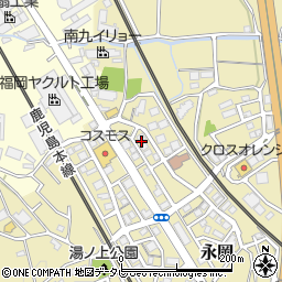 福岡県筑紫野市永岡1419周辺の地図