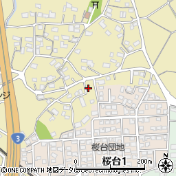 福岡県筑紫野市永岡479周辺の地図