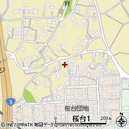 福岡県筑紫野市永岡478周辺の地図