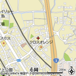 福岡県筑紫野市永岡668-40周辺の地図
