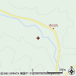 大分県中津市本耶馬渓町東屋形1735周辺の地図